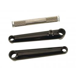 Profile Racing Profile Magnutanium Mini Chromoly Cranks (Black) (150mm) - 451010BLK150M
