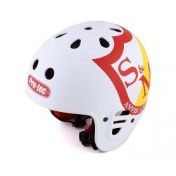 S&M x Pro-Tec Full Cut Certified Helmet (White) (S) - 08-HEL-PTSM-W-S