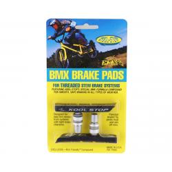 Kool Stop BMX Brake Pads (Black) (Threaded) (1 Pair) - KS-BMXB