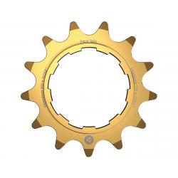 Box Hex Lab Single Speed Titanium Cog (Gold) (13T) - BX-CG21-HTI13-GD
