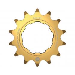 Box Hex Lab Single Speed Titanium Cog (Gold) (14T) - BX-CG21-HTI14-GD