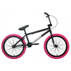 Sunday 2022 Blueprint BMX Bike (20" Toptube) (Gloss Black/Pink) - SBX-181-BK