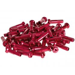 Salt Pro Alloy Spoke Nipples (Red) (Bag of 40) - 24031030314