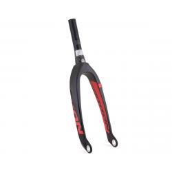Ikon Pro 20" Carbon Forks (Black/Red) (20mm) (1-1/8 - 1.5") - IKFK0INBKRD-20