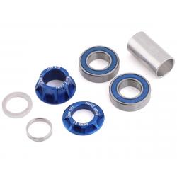 Profile Racing Column Mid Bottom Bracket Kit (Blue) (22mm) - BBMID7322BLU