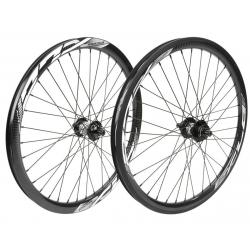 Excess XLC-3 Carbon Fiber Wheelset (Black) (Pair) (24 x 1.75) - EXWH3PR436CBKWH