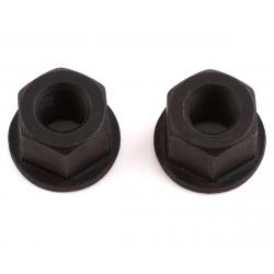 Stolen Rampage Steel Axle Nuts (Black) (2) (3/8") - S2922