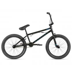 Haro Bikes 2021 Downtown DLX BMX Bike (20.5" Toptube) (Black) - H-21341