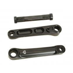 Eclat Maverick 3-Piece Alloy Cranks (Black) (170mm) - 15033030114