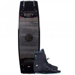 Hyperlite 143 Rusty Pro Wakeboard with 7-10.5 Session Binding (Men's)