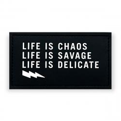 Life is Chaos Rubber Patch