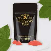 20mg Kratom Extract Infused Gummies - Raspberry