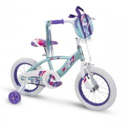 Glimmer Kids' Quick Connect Bike, Light Blue, 14 inch
