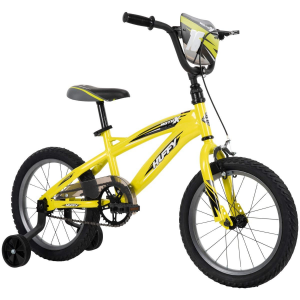 MotoX Kids' Quick Connect Bike, Yellow, 16-inch