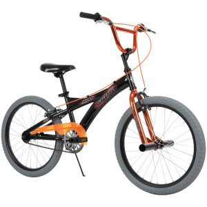 Spectre Kids' Bike, Black and Orange, 20-inch