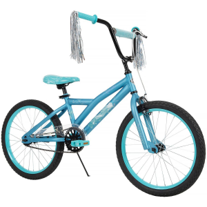 Glitzy Kids' Bike, Blue, 20-inch