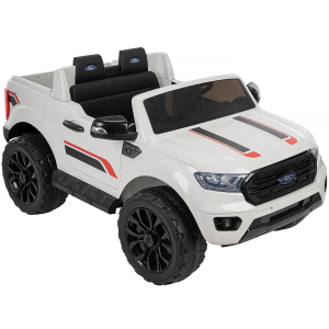 Ford Ranger Tremor Kids' Battery Ride-On, White, 12V