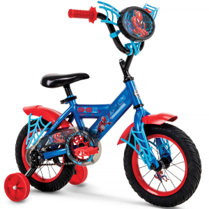Marvel Spider-Man Kids' Bike, Blue, 12-inch