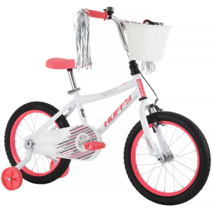 Zazzle Kids' Bike, Quick Connect Pink and White, 16-inch