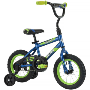 Upshot Kids' Quick Connect Bike, Blue, 12-inch