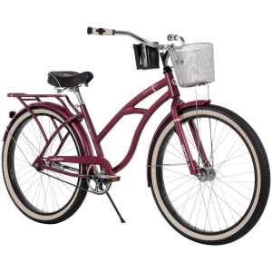 Hawthorn Women's Cruiser Bike, Dark Berry Red, 26-inch