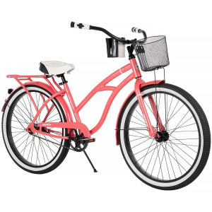 Hawthorn Women's Cruiser Bike, Coral Pink, 26-inch