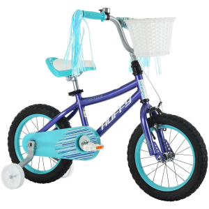 Zazzle Kids' Quick Connect Bike, Blue, 14-inch
