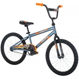 Upshot Kids' Quick Connect Bike, Gray, 20-inch