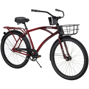 Sanford Men's Cruiser Bike, Dark Red Fade, 26-inch
