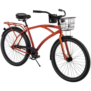 Hawthorn Men's Cruiser Bike, Sunset Orange, 26-inch
