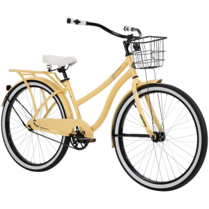 Woodhaven Women's Cruiser Bike, Light Yellow, 26-inch