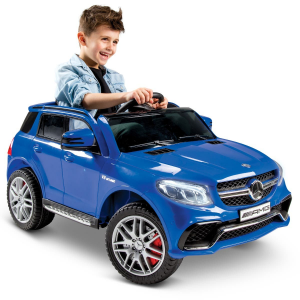 Mercedes-Benz GLE63 Kids' Battery Ride-On Car, Blue, 6V