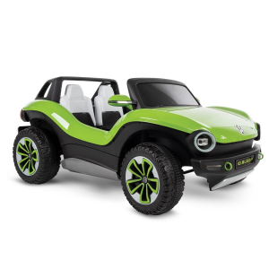 Huffy 12-volt VW E-Buggy Ride-In Car for Kids, Green