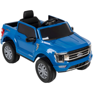 Ford F-150 Lariat Kids' Battery Ride-On Car, Blue, 6V