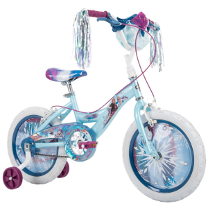 Disney Frozen 2 Kids' Quick Connect Bike, Blue, 16-inch