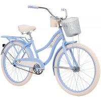 Deluxe Women's Cruiser Bike, Periwinkle, 24-inch