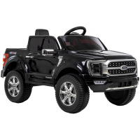 Ford F-150 Platinum Kids' Battery Ride-On Truck, Black, 6V