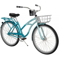 Sanford Women's Cruiser Bike, Sea Crystal Blue Fade, 26-inch