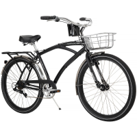 Airway Men's Cruiser Bike, Black, 26-inch