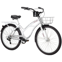 Airway Women's Cruiser Bike, Sparkly Snow, 26-inch