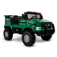 Huffy 12 Volt Forest Ranger Utility Truck Battery Powered Ride-On Toy for Kids, Green