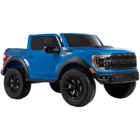 Ford F-150 Raptor Kids' Battery Ride-On Truck, Velocity Blue, 12V