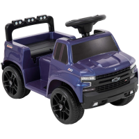 Chevrolet Silverado Kids' Ride-On Car, Dark Blue, 6V