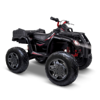 Torex Kids' Battery Ride-On ATV, Black, 24V