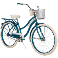 Deluxe Women's Cruiser Bike, Matte Blue, 26-inch