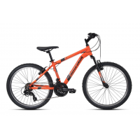 RTT Mens' Mountain Bike, Tangerine Orange, 24-inch
