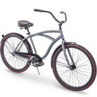 Fairmont Men's Cruiser Bike, Gray, 26-inch