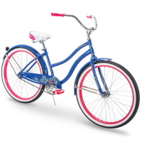 Fairmont Women's Cruiser Bike, Blue and Pink, 26-inch