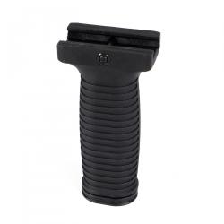 Vertical Fore Grip with Picatinny Rail Mount - Black V3