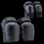 street-knee-elbow-pad-set-open-back-black